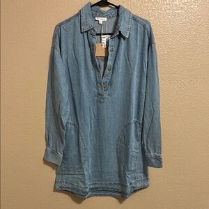 blu pepper chambray dress Pepper Dress
